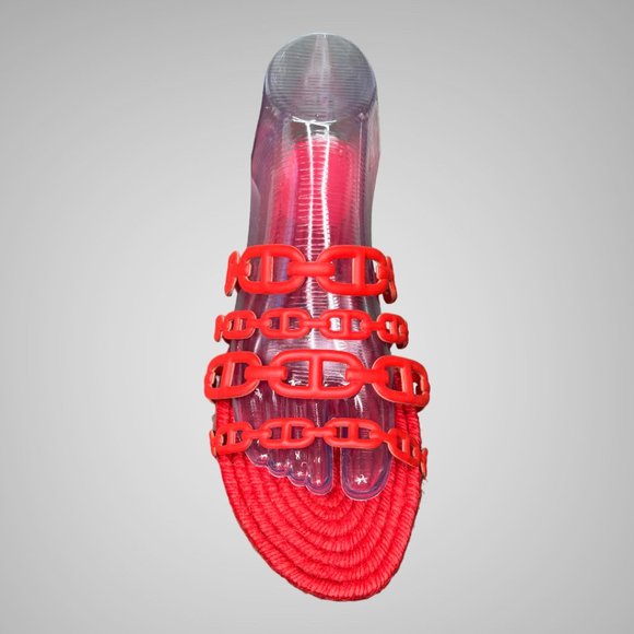 Hermes Ancone Espadrille Sandals EU 40 Most Expensive Leather Model - Picture 3 of 14